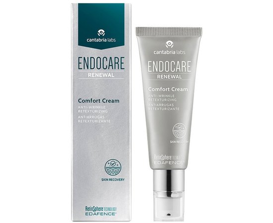 Реневал антивозрастной крем с ретинолом для чувствительной кожи Cantabria Endocare Renewal Comfort Cream, 50 ml