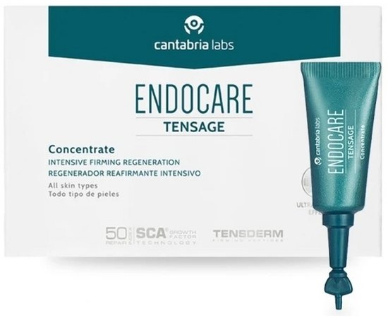 Регенерирующий лифтинговый концентрат Cantabria Endocare Tensage Concentrate, 10 шт х 2 ml