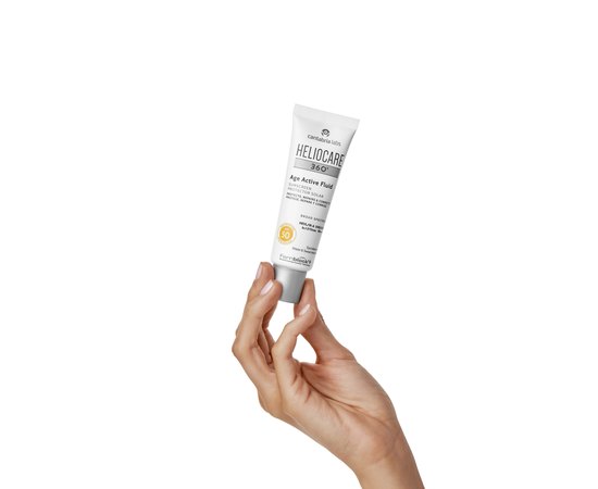 Антивозрастной фотозащитный флюид Cantabria Heliocare 360 Age Active Fluid Sunscreen SPF50, 50 ml, изображение 3