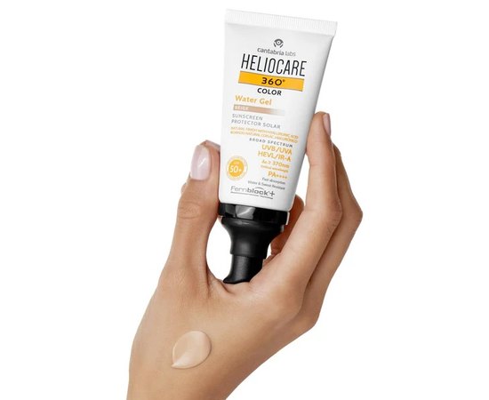 Гель з тоном на водній основі Cantabria Heliocare 360 Color Water Gel SPF50+ Beige, 50 ml, фото _ab__is.image_number.default