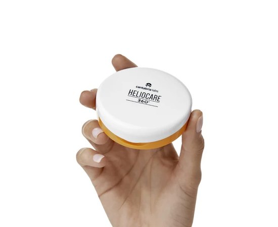 Компактна сонцезахисна пудра з тоном Cantabria Heliocare 360 Oil-free Compact SPF50+, 10 g, фото _ab__is.image_number.default