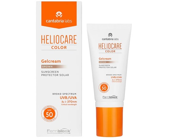 Тональний сонцезахисний гель-крем SPF50 Cantabria Heliocare Color Gelcream, 50 ml, фото _ab__is.image_number.default