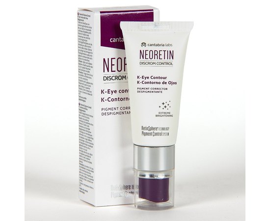Интенсивный крем-контур для орбитальной зоны от темных кругов Cantabria Neoretin Discrom Control K-Eye Contour, 15 ml, изображение 2