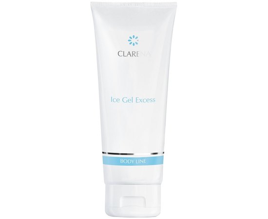 Антицеллюлитный гель охлаждающий Clarena Body Slim Ice Gel Excess, 200 ml