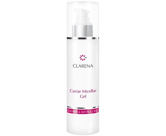 Мицеллярный гель с экстрактом икры Clarena Caviar Micellar Gel, 200 ml