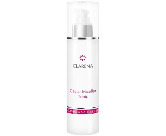 Мицеллярный тоник с экстрактом икры Clarena Caviar Micellar Tonic, 200 ml