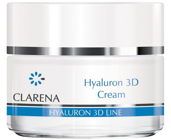 Крем ультра увлажняющий с 3 видами гиалуроновой кислоты Clarena Hyaluron 3D Cream, 50 ml