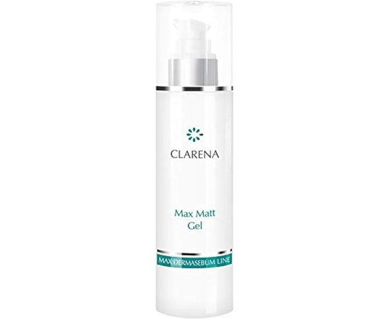 Гель очищающий антибактериальный Clarena Max Dermasebum Matt Gel, 200 ml