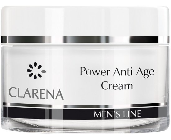 Clarena Men Power Anti Age Cream Крем проти в зморшок для чоловіків, 50 мл, фото 