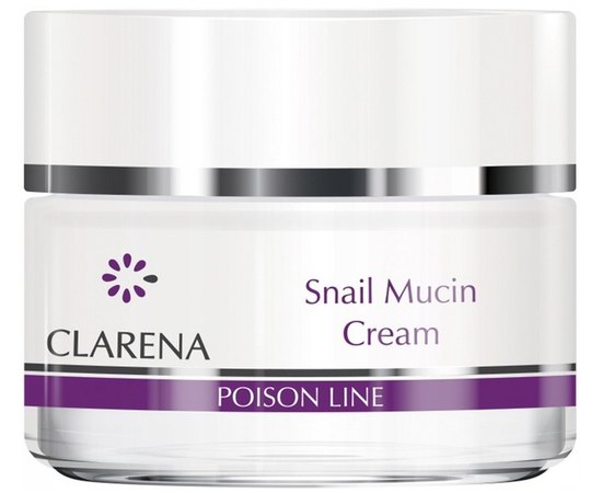 Восстанавливающий крем со слизью улитки Clarena Poison Line Snail Mucin Cream, 50 ml