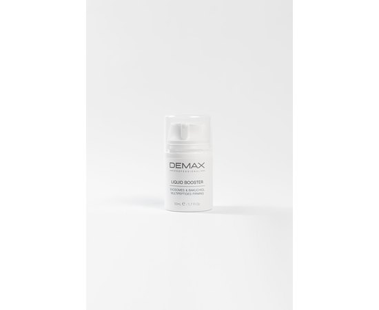 Рідкий мультипептидний бустер з екзосомами та бакухіолом Demax Liquid Booster Exosomes&Bakuchiol Multipeptides Firming, 50 ml, фото _ab__is.image_number.default