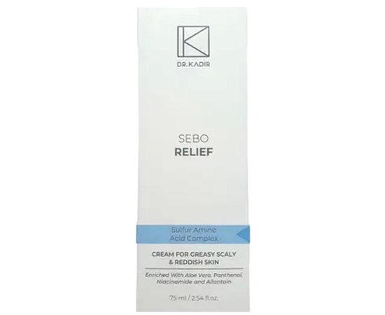 Себорельеф крем для жирной кожи Dr. Kadir Sebo-relief cream, 75 ml