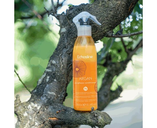 Двофазний кондиціонер для волосся Echosline Vegan Argan Bi-Phase Conditioner, 300 ml, фото _ab__is.image_number.default