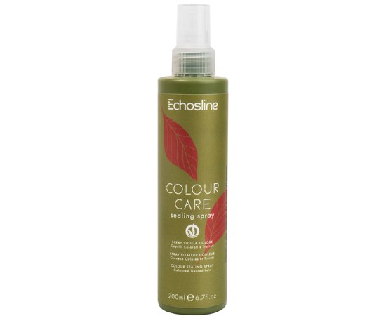 Спрей для защиты окрашенных волос Echosline Vegan Colour Care Sealing Spray, 200 ml