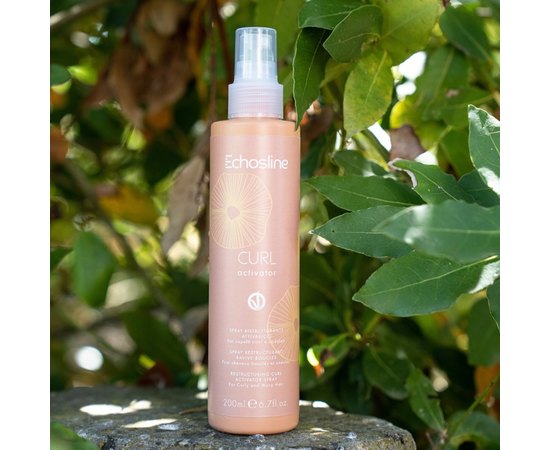 Спрей для вьющихся волос Echosline Vegan Curl Activator Spray, 200 ml, изображение 2