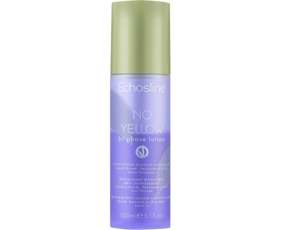 Двухфазный кондиционер против желтизны волос Echosline Vegan No Yellow Bi-Phase Anti-Yellow Conditioner, 150 ml