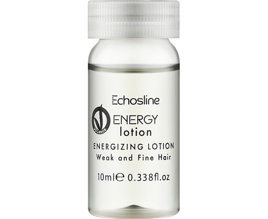 Энергетический лосьон для тонких и слабых волос Echosline Vegan Therapy Energy Lotion, 12*10 ml, изображение 2