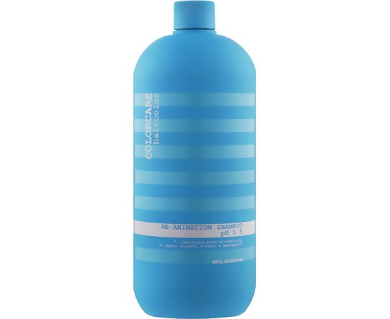 Восстанавливающий шампунь для поврежденных волос Elgon Colorcare Re-Animation Shampoo