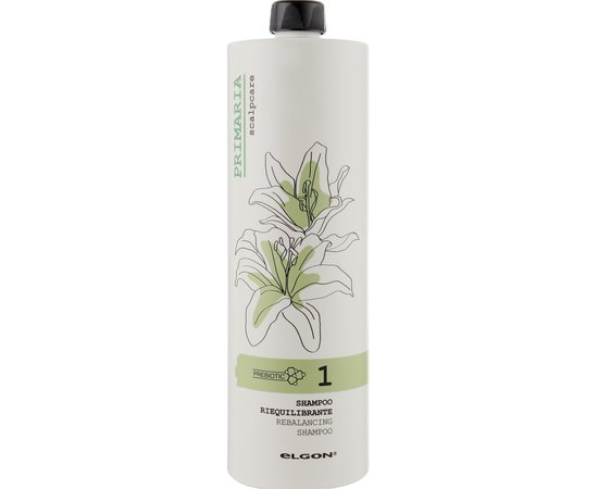 Шампунь с глиной для жирной кожи головы Elgon Primaria Rebalancing Shampoo, изображение 2