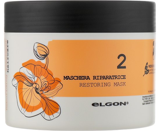 Маска для волос Интенсивное восстановление Elgon Refibra Restoring Mask, изображение 2
