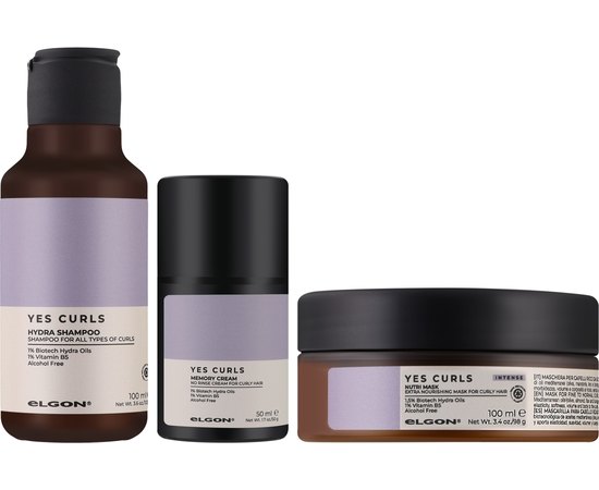 Набор для питания волос Elgon Yes Curls Nutri Кit, изображение 2