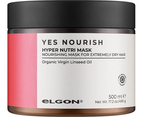 Маска для живлення волосся Elgon Yes Nourish Hyper Nutri Mask, фото _ab__is.image_number.default
