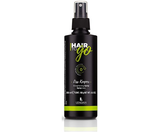 Термозащитный выпрямляющий спрей для волос Lendan Hair To Go Liss Keeper, 200 ml