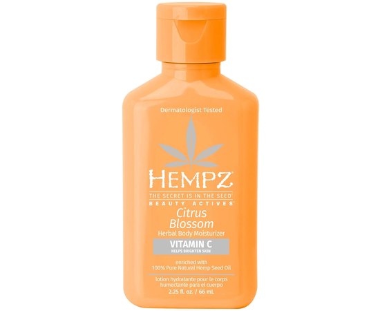 Молочко з вітаміном С Квіти Цитрусу Hempz Citrus Blossom Herbal Body Moisturizer with Brightening Vitamin C, фото 