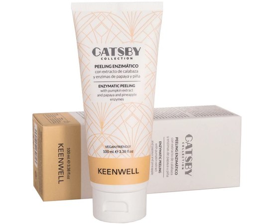Энзимный пилинг с экстрактом тыквы и ферментами папайи и ананаса Keenwell Gatsby Enzymatic Peeling, 100 ml, изображение 2