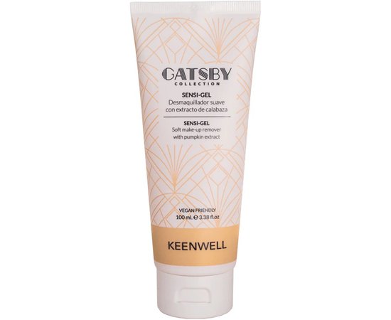 Мягкий гель для демакияжа с экстрактом тыквы Keenwell Gatsby Sensi-gel, 100 ml