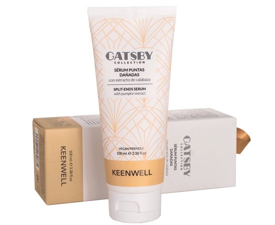 Відновлююча сироватка для посічених кінчиків з екстрактом гарбуза Keenwell Gatsby Split-Ends Serum, 100 ml, фото _ab__is.image_number.default