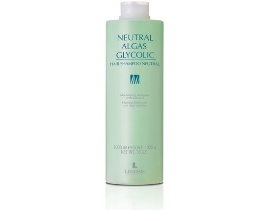 Шампунь увлажняющий гликолевый с водорослями Lendan Algas Glycolic Neutral Shampoo, изображение 2
