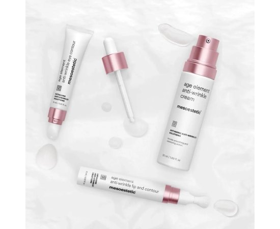 Крем против мимических морщин и отеков вокруг глаз Mesoestetic Age Element Anti-wrinkle Eye Contour, 15 ml, изображение 3
