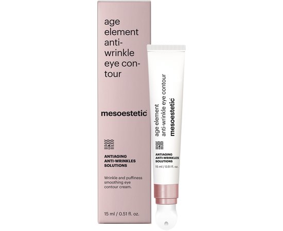 Крем против мимических морщин и отеков вокруг глаз Mesoestetic Age Element Anti-wrinkle Eye Contour, 15 ml