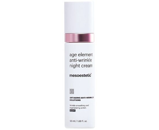 Нічний інтенсивний регенеруючий крем проти зморшок Mesoestetic Age Element Anti-wrinkle Night Cream, 50 ml, фото _ab__is.image_number.default