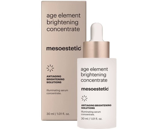 Освітлюючий концентрат з антиоксидантним захистом Mesoestetic Age Element Brightening Concentrate, 30 ml, фото 