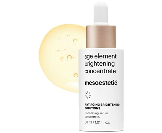 Осветляющий концентрат с антиоксидантной защитой Mesoestetic Age Element Brightening Concentrate, 30 ml, изображение 2