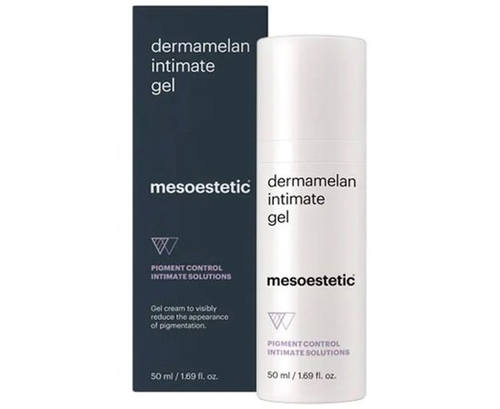 Депігментуючий гель-крем для інтимного відбілювання Mesoestetic Dermamelan Intimate Gel Cream, 50 ml, фото 