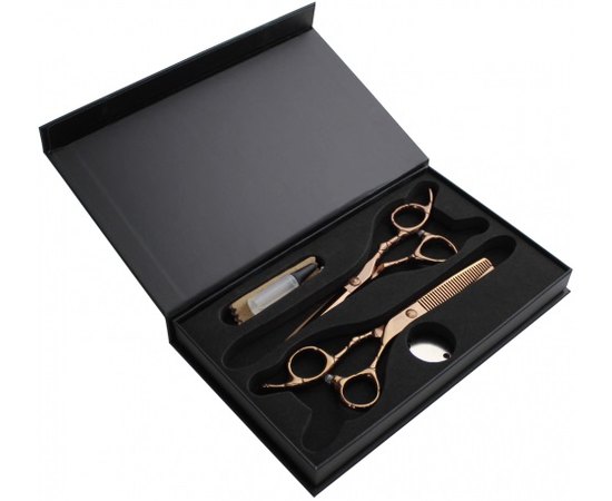 Набор профессиональных парикмахерских ножниц SPL 90063-02 6", изображение 3