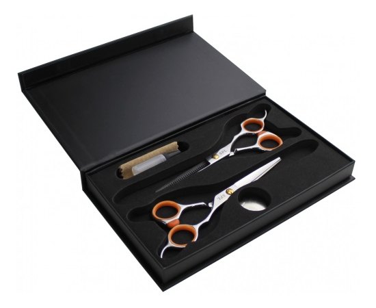 Набор профессиональных парикмахерских ножниц SPL 91060-02 6", изображение 3