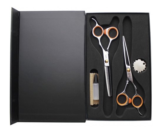 Набор профессиональных парикмахерских ножниц SPL 91060-02 6", изображение 2