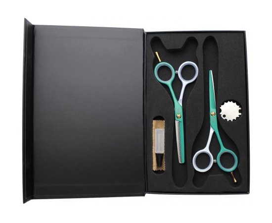 Набор профессиональных парикмахерских ножниц SPL 90047-02, изображение 2