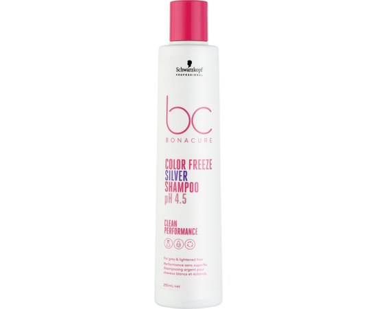 Шампунь для холодных оттенков окрашенных волос Schwarzkopf Professional Bonacure Color Freeze Silver Shampoo