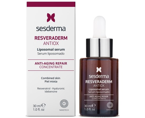 Антиоксидантная сыворотка Sesderma Resveraderm Antiox Serum, 30 ml