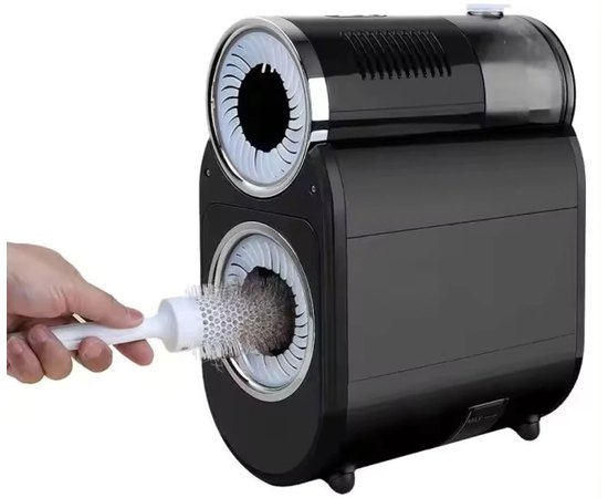 Профессиональная машинка для очистки и дезинфекции щеток и брашингов Stylance Automatic Hair Brush Double Cleaning 800-001, изображение 4