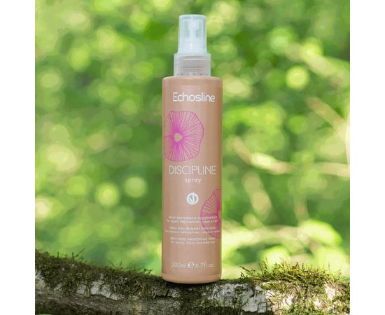 Дисциплінуючий розгладжуючий спрей Echosline Vegan Discipline Anti-Frizz Smoothing Spray, 200 ml, фото _ab__is.image_number.default