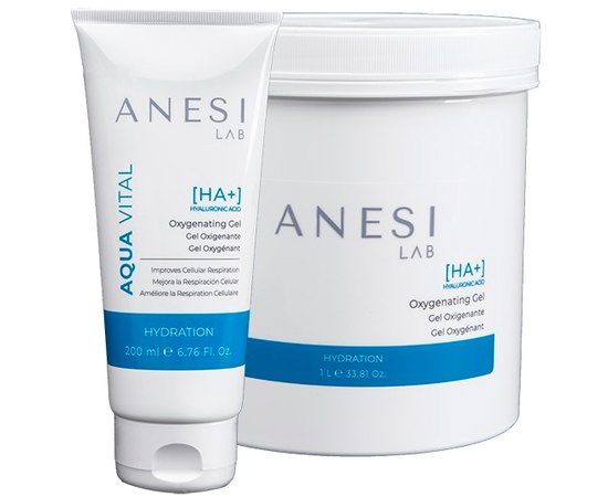 Универсальная гелевая маска для насыщения кожи лица кислородом Anesi Aqua Vital Oxygenating Gel, изображение 2