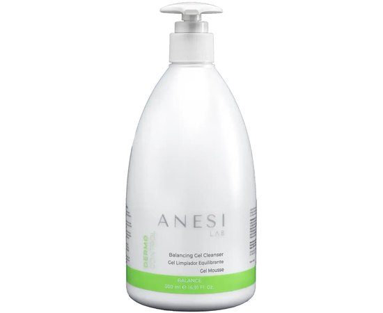 Очищающий гель для восстановления баланса кожи лица Anesi Dermo Control Balancing Cleansing Gel, изображение 2