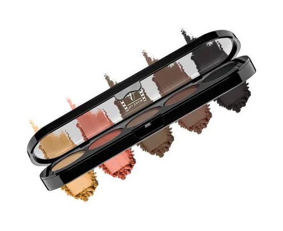 Atelier Palette 5 Cake Eyeliner Press Poudre Пудрированная Подводка в Палитре 5 цветов, изображение 2