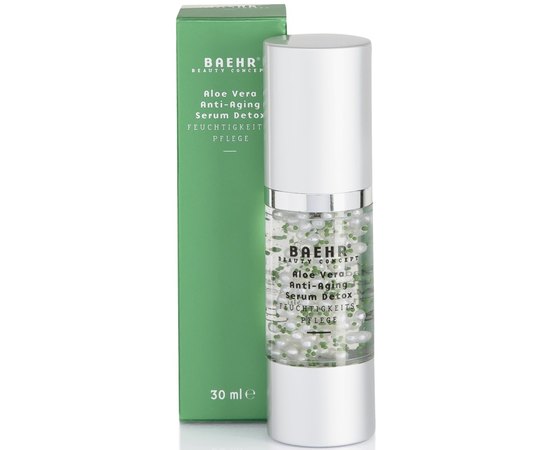 Антивозрастная сыворотка Алоэ Вера Детокс Baehr Aloe Vera Anti-Aging Serum Detox, 30 ml